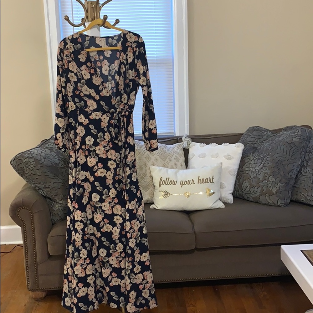 Allison Joy Long Sleeved Blue Floral